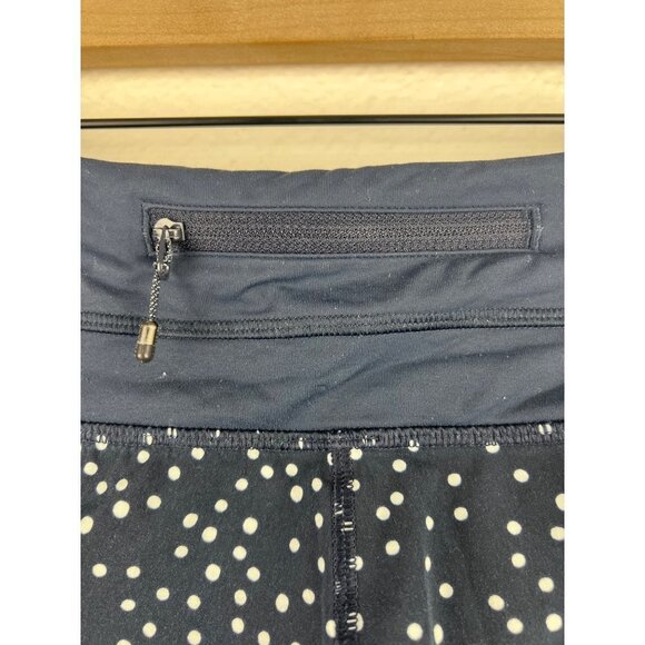 LULULEMON Groovy Run Short Petit Dot Inkwell/ Inkwell, Size 4 - Picture 5 of 8